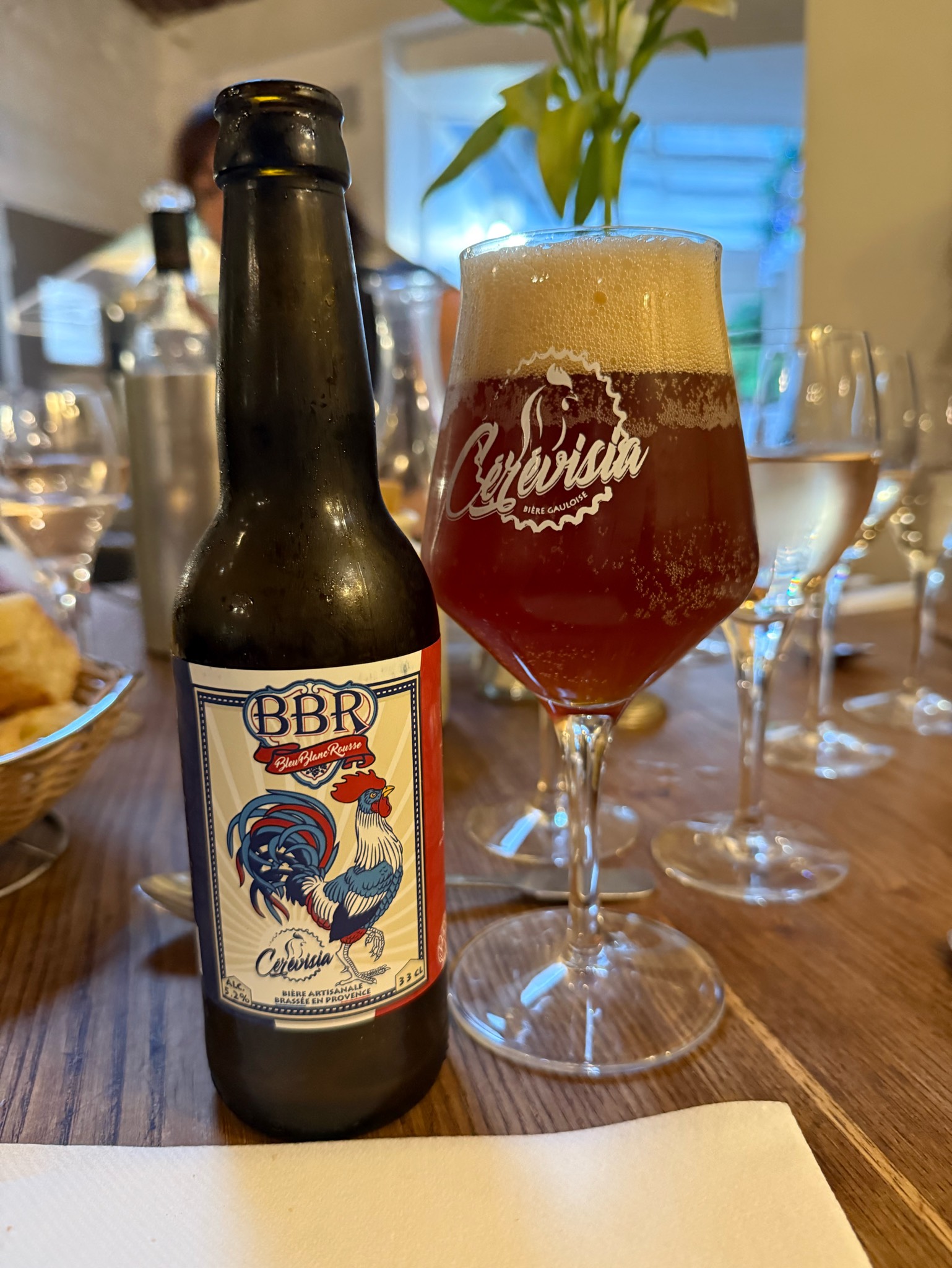 BBR Bleu Blanc Rousse, Cérévisia