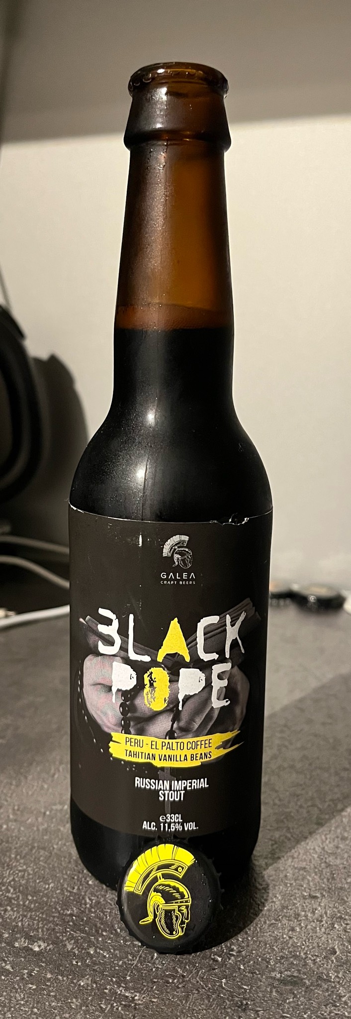 Black pope - peru el palto coffee tahitian vanilla beans, Galea Craft Beers