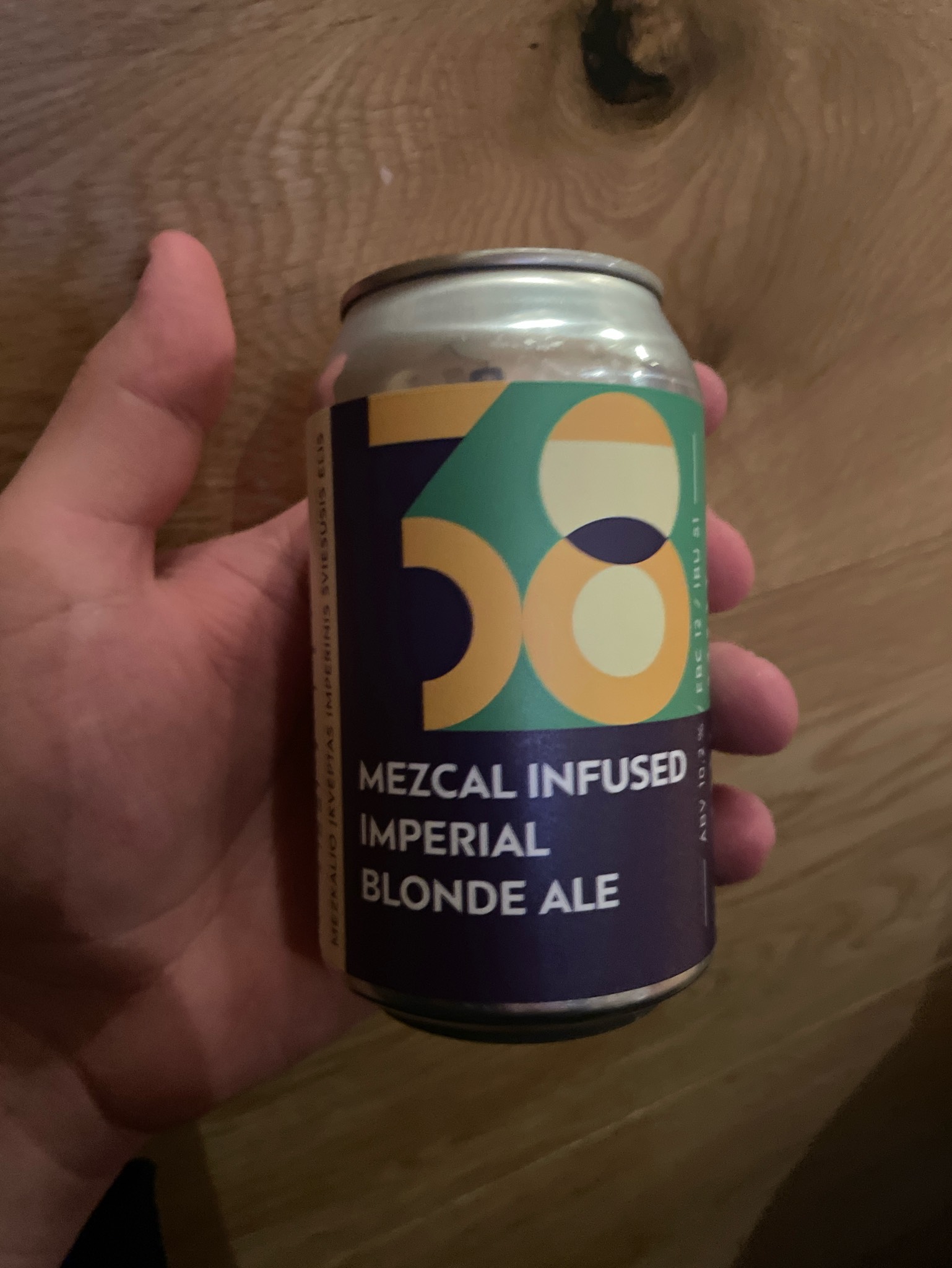 Mezcal Infused Imperial Blonde Ale, Lithuania