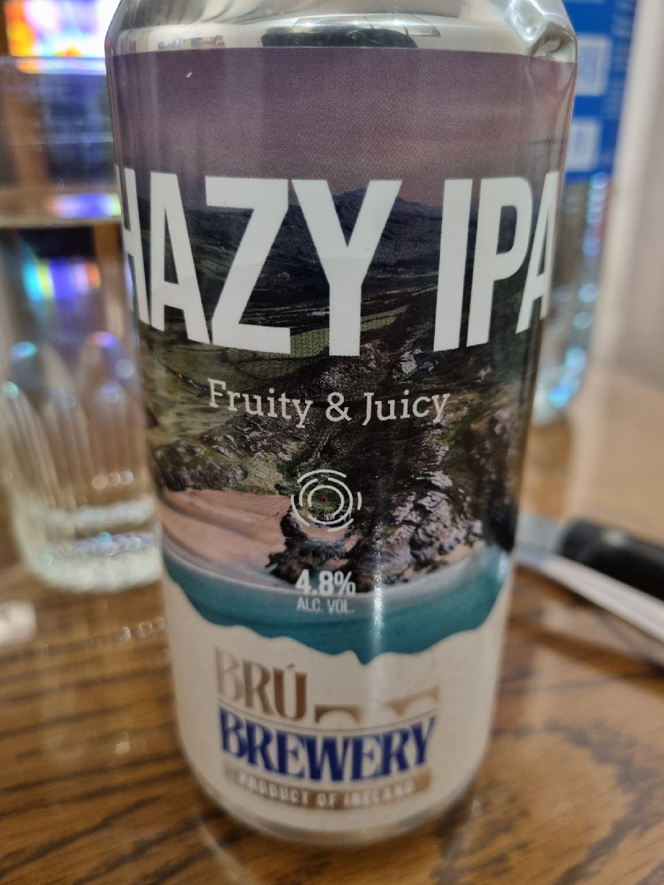 Hazy ipa fruity&juicy, BRÚ Brewery