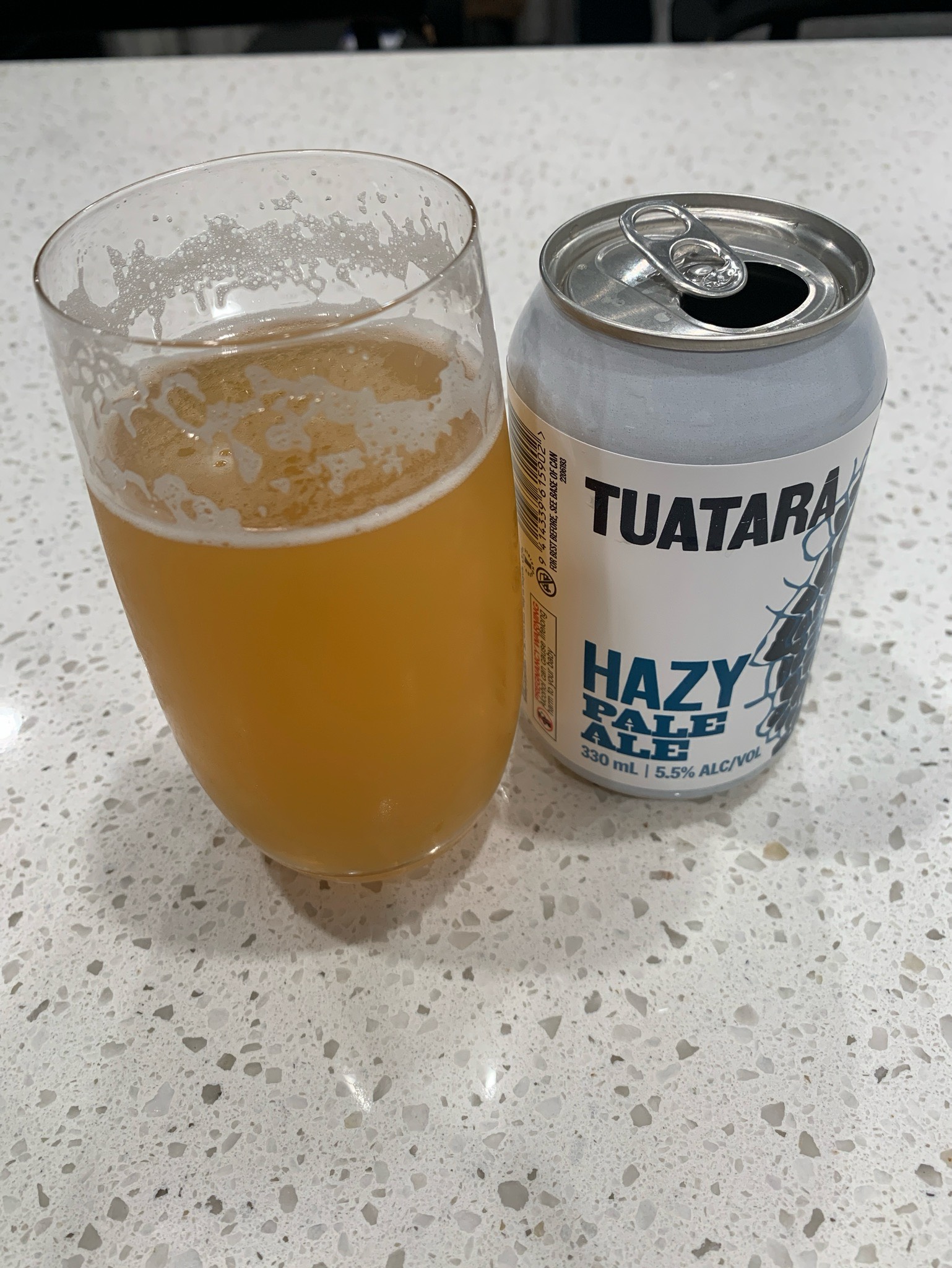 Hazy Pale Ale, Tuatara Brewery (Heineken)