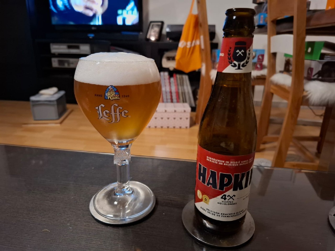 hapkin 4X hopped/houblonnée, Belgium