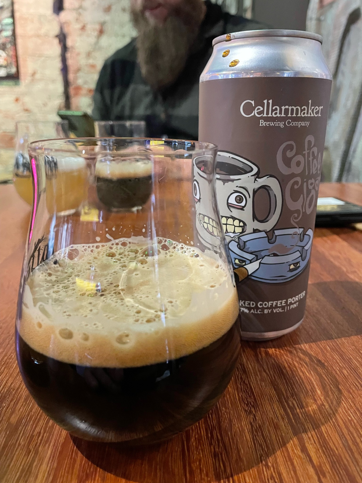 coffee & cigarettes, Cellarmaker Brewing Company