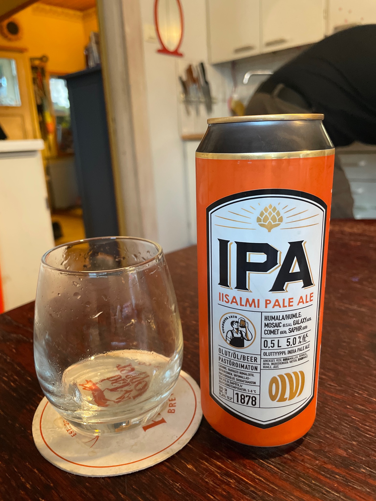 Olvi IPA 5.0%, Finland
