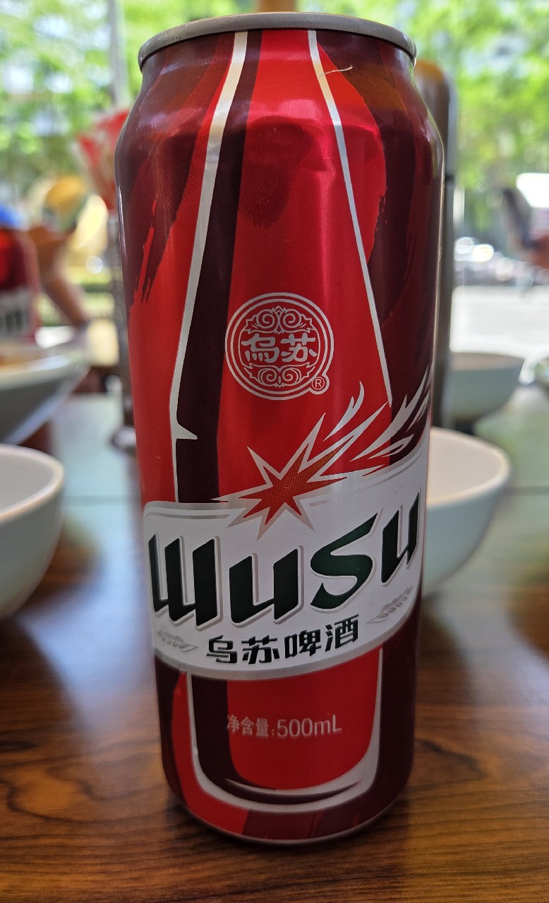 Wusu Red 3.6 % / 乌苏啤酒, China