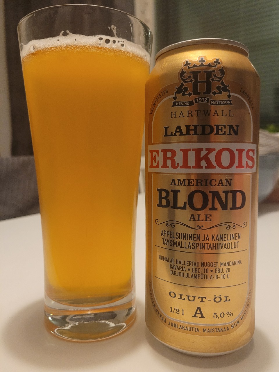 Lahden Erikois American Blond Ale, Finland