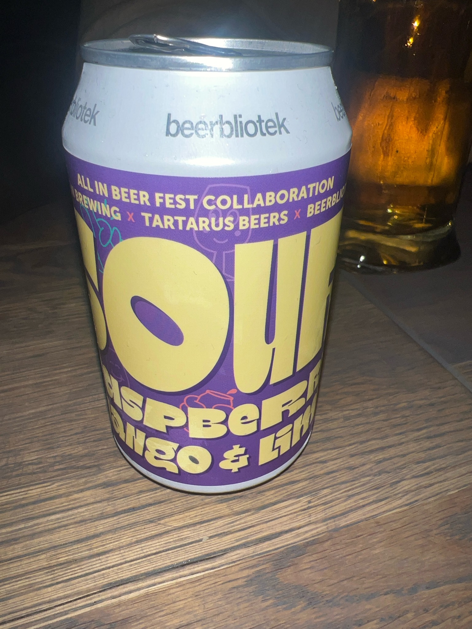 Beerbibliotek sour raspberry, mango & lime, Sweden