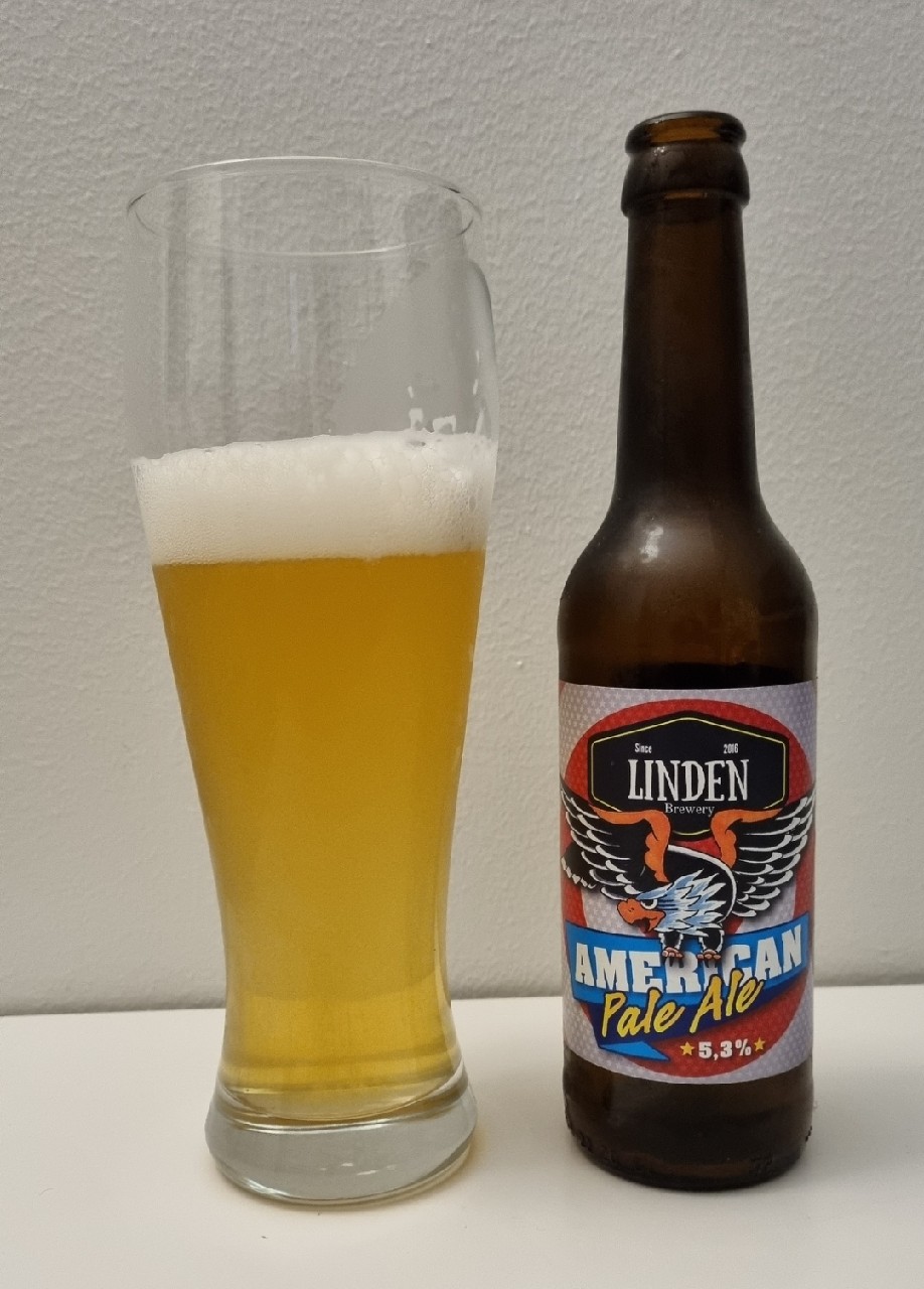 Linden American Pale Ale 5.3 %, Linden Brewery