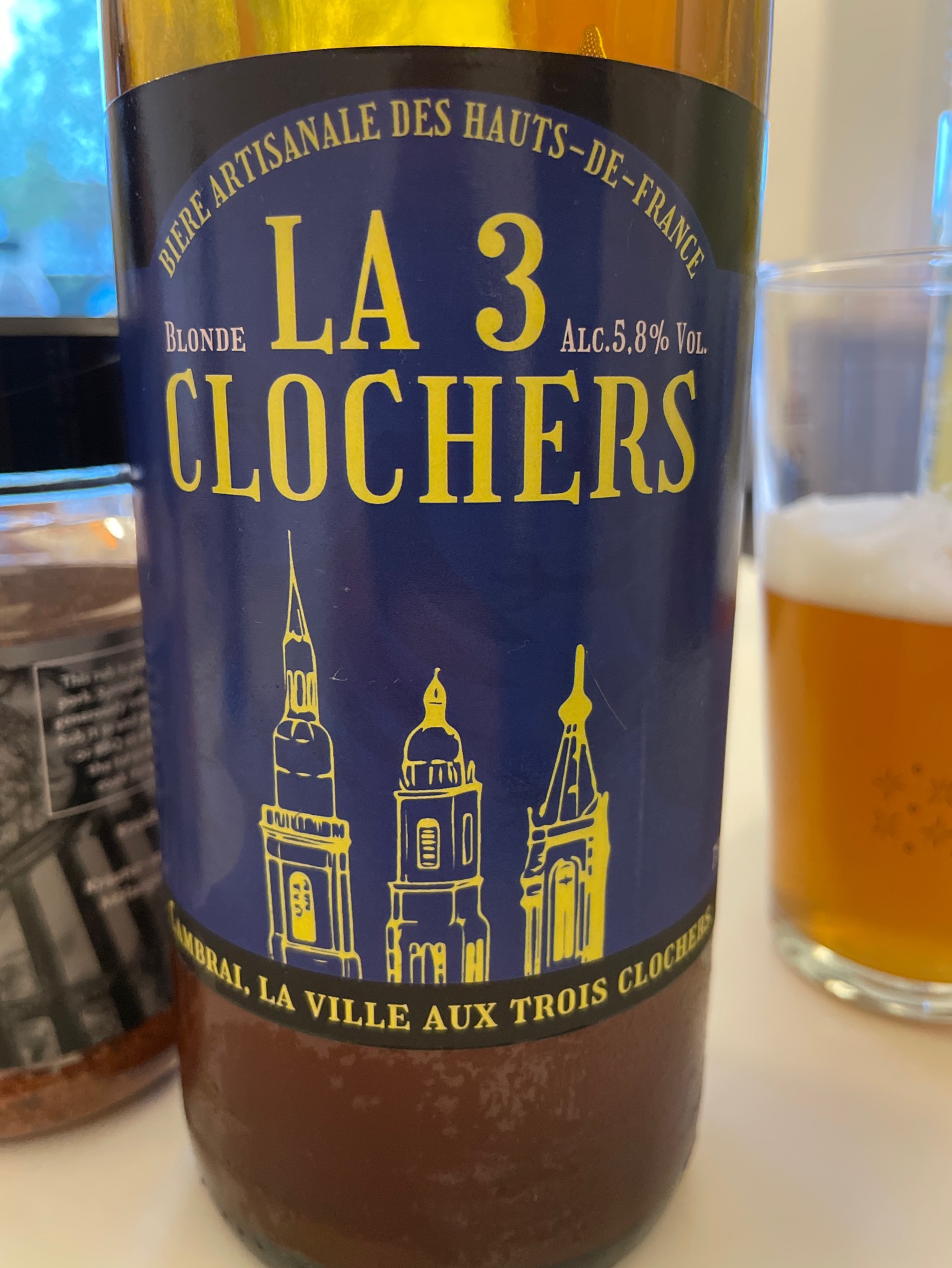 La 3 Clochers Blonde, Brasserie De L'Escaut