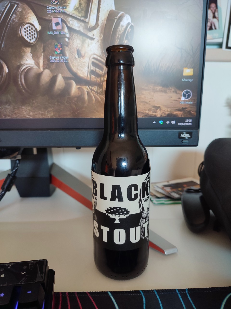 Black Stout, L'Escale - Bière De La Mer