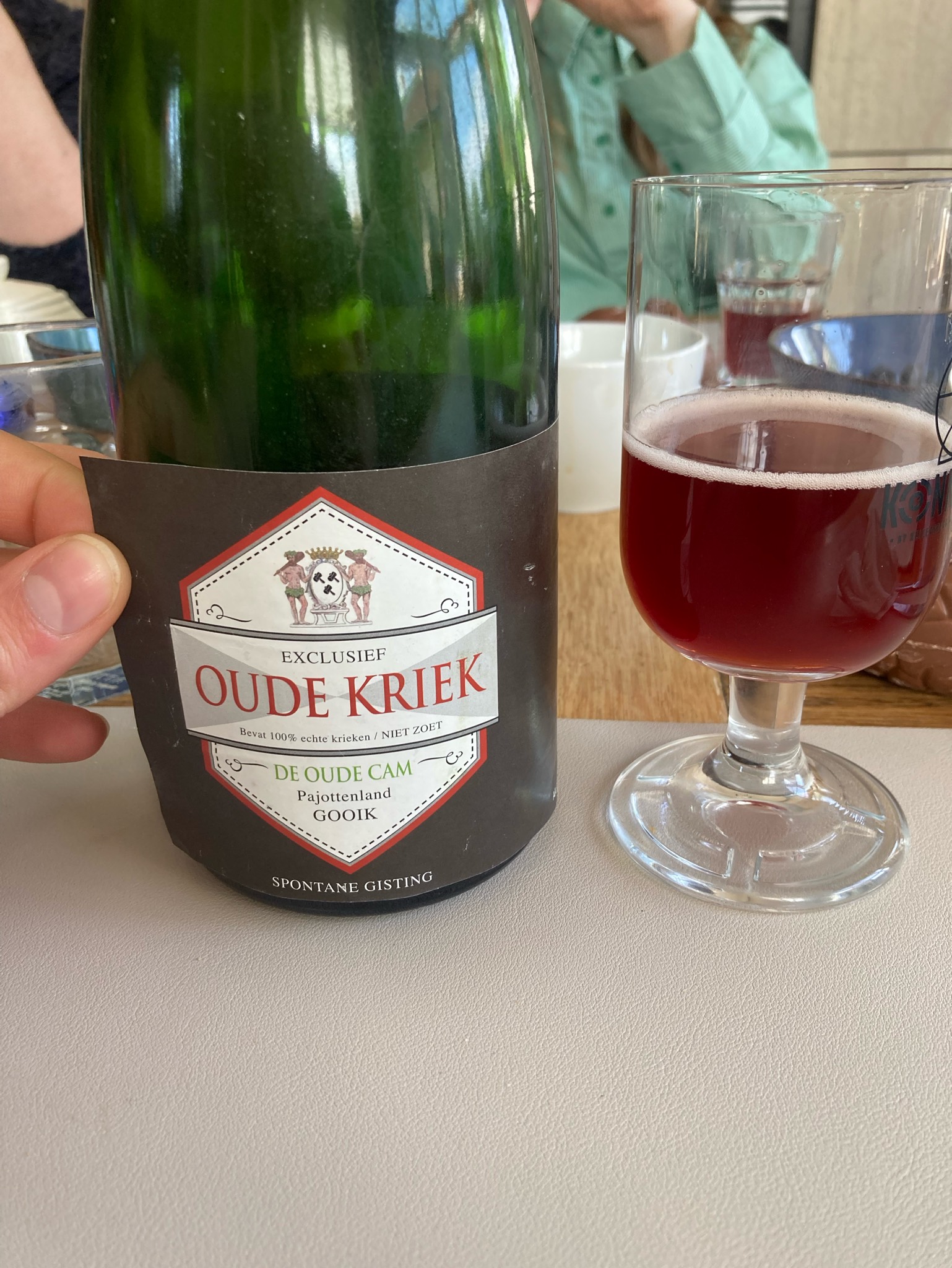 Exclusief Oude Kriek, Gueuze stekerij-de oude cam