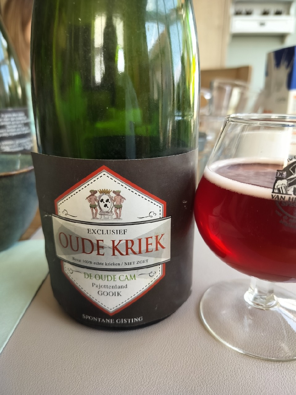 Exclusief Oude Kriek, Gueuze stekerij-de oude cam