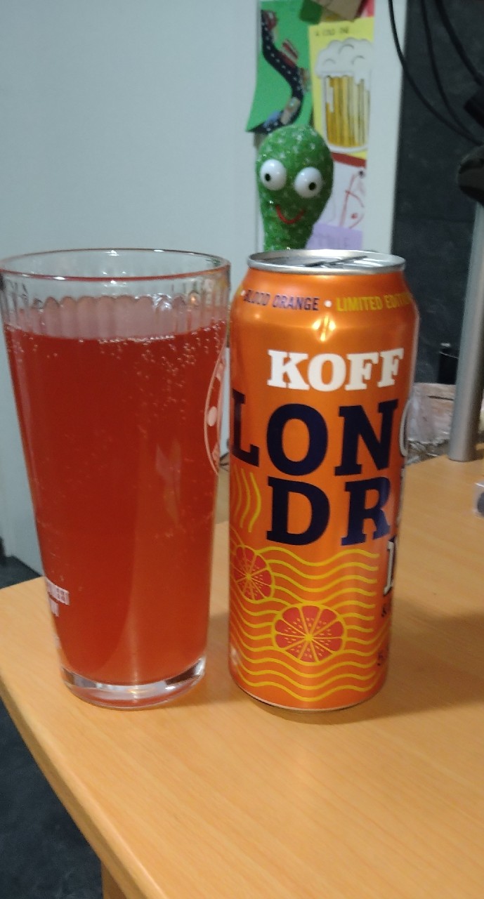 KOFF Long Drink & Blood Orange, Finland