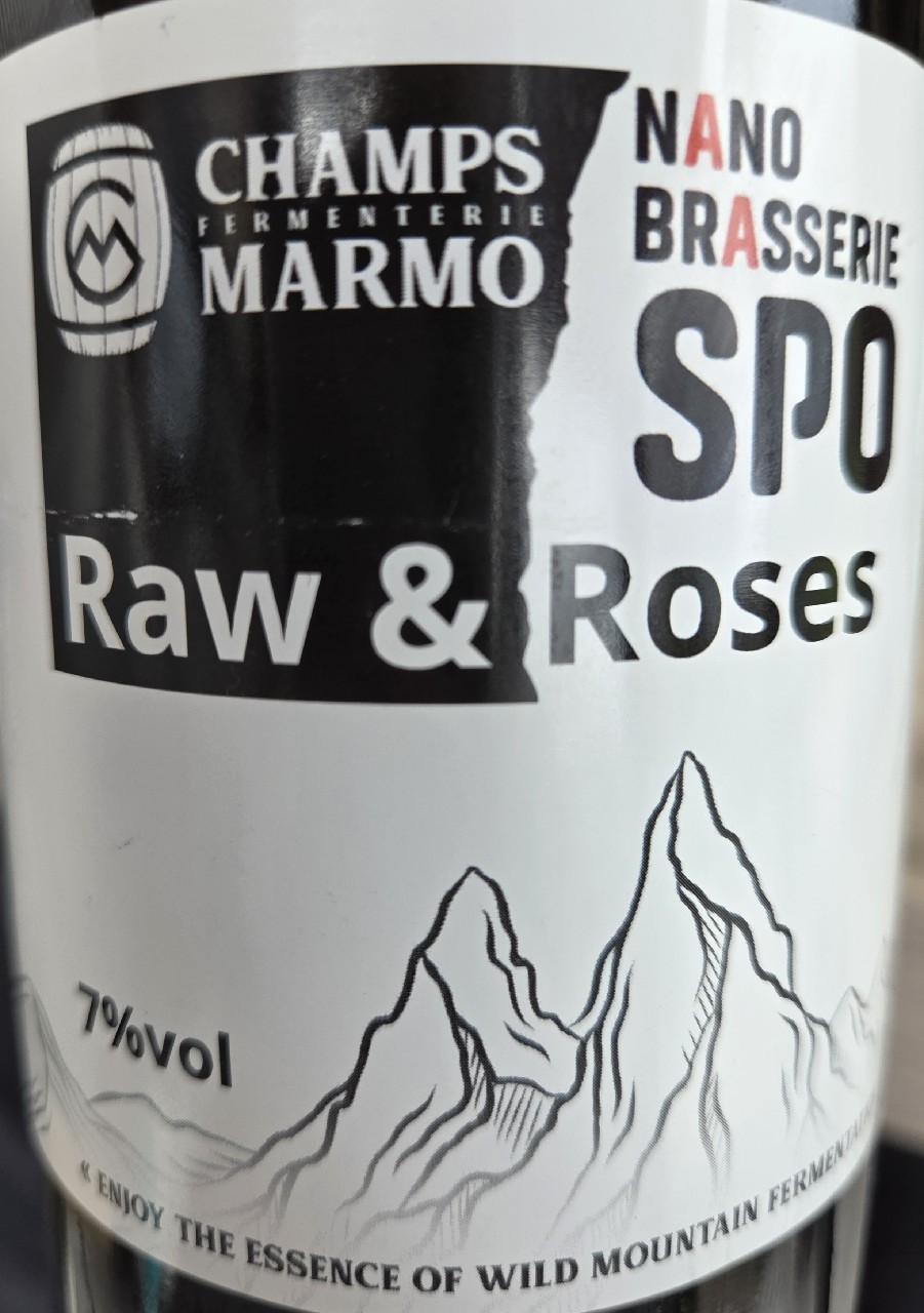 raw & roses, Fermenterie Des Champs Marmo