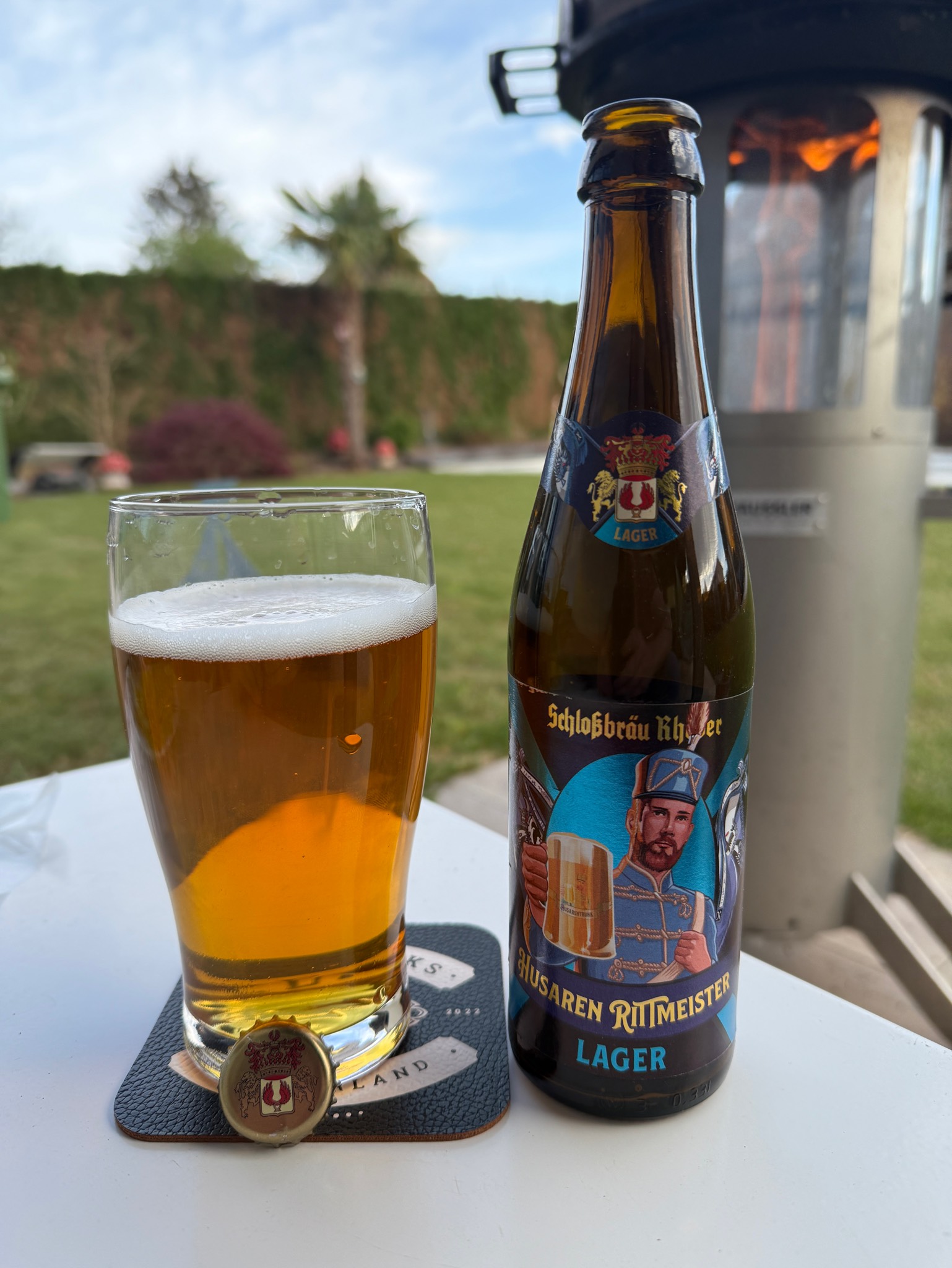 Husaren Rittmeister Lager, Schloßbrauerei Rheder