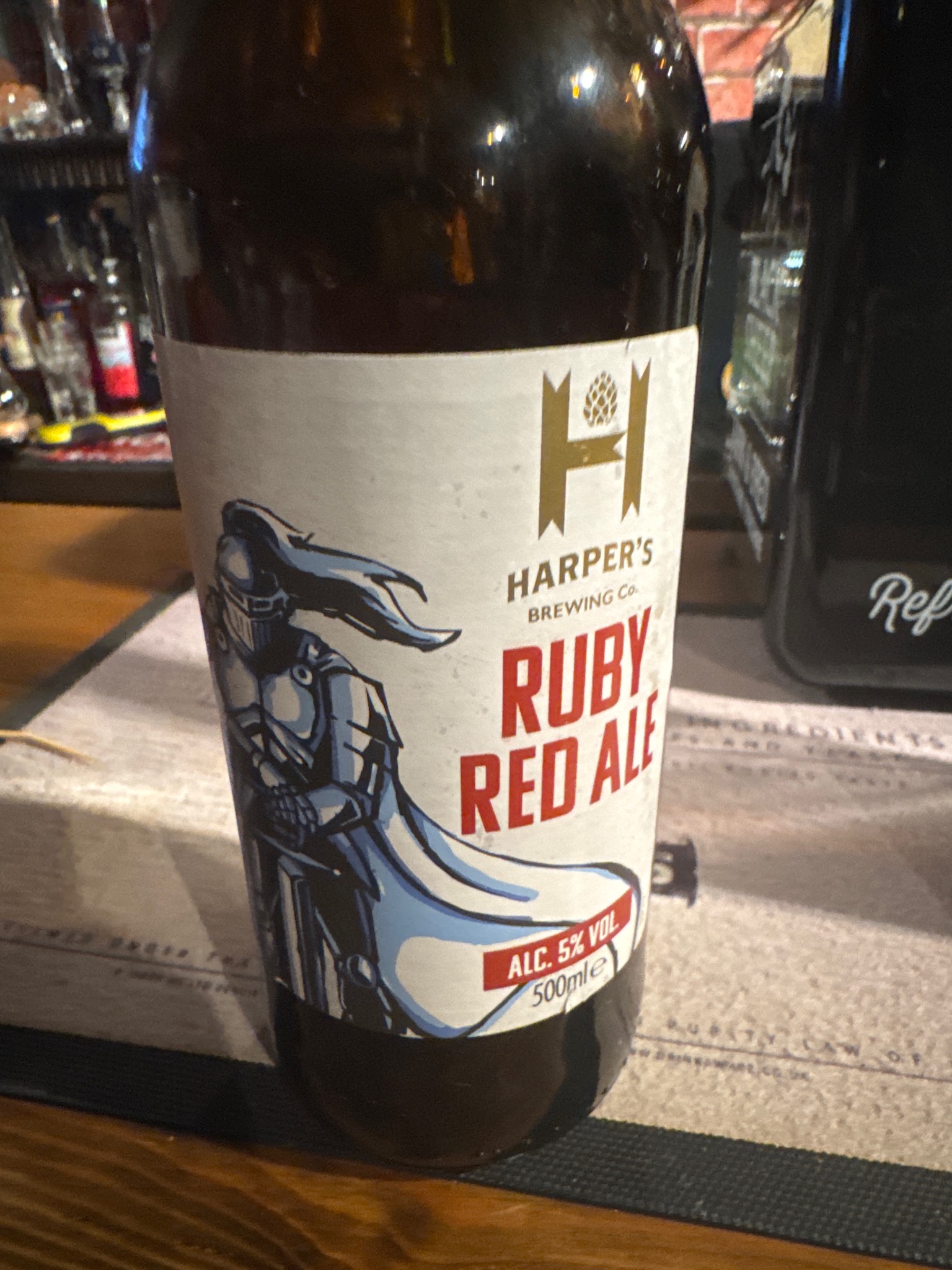 Harper's Ruby Red Ale, England