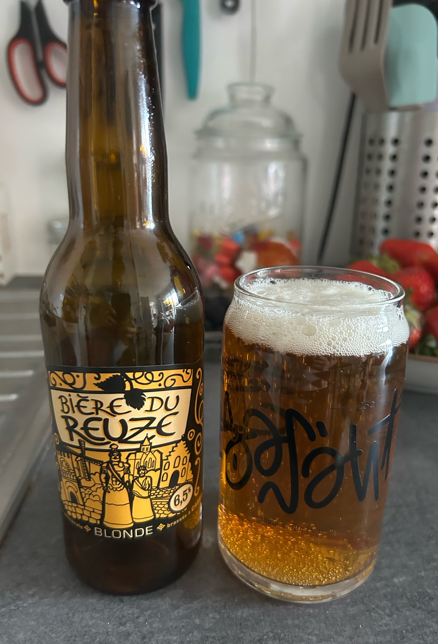 Bière Du Reuze Blonde, France