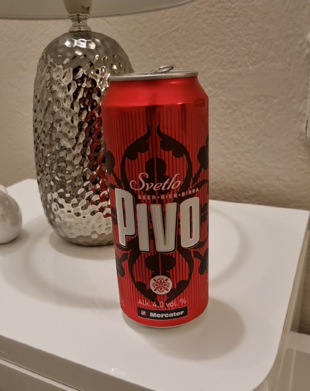 Mercator Svetlo Pivo, Slovenia