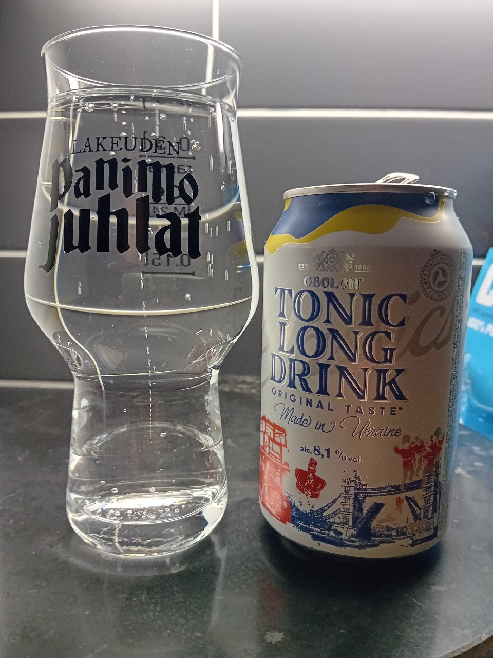 Obolon Tonic Long Drink, Ukraine