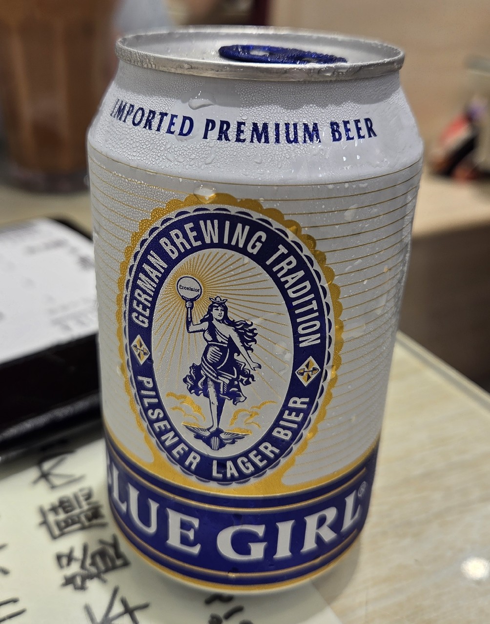 Blue Girl, South Korea