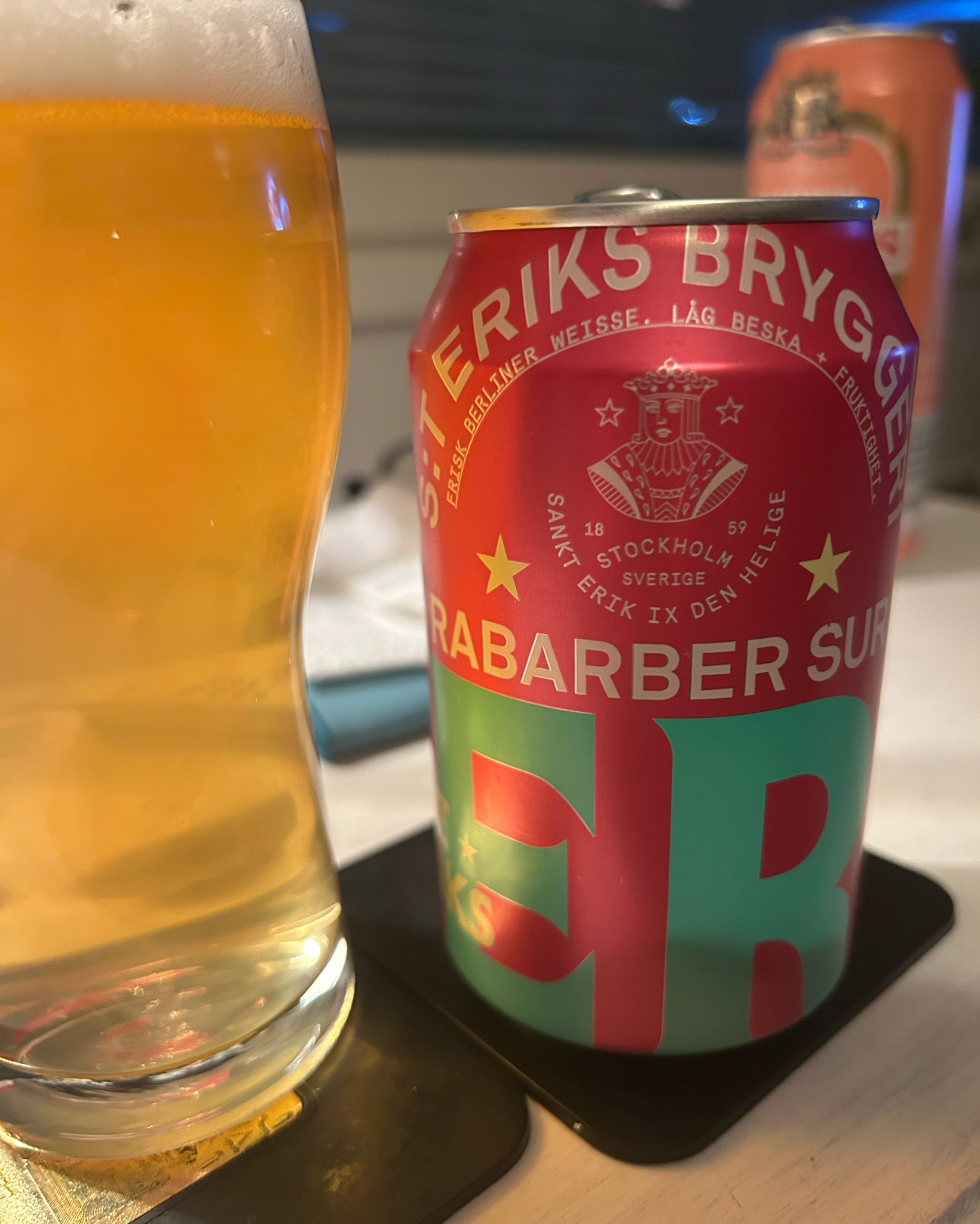 St. Eriks Rabarber Sur, Sweden