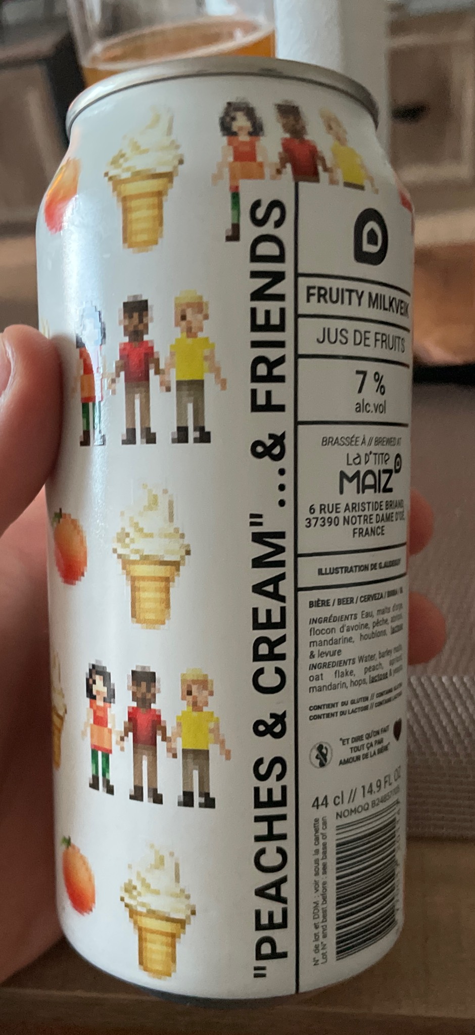 "Peaches & Cream"... & Friends, France