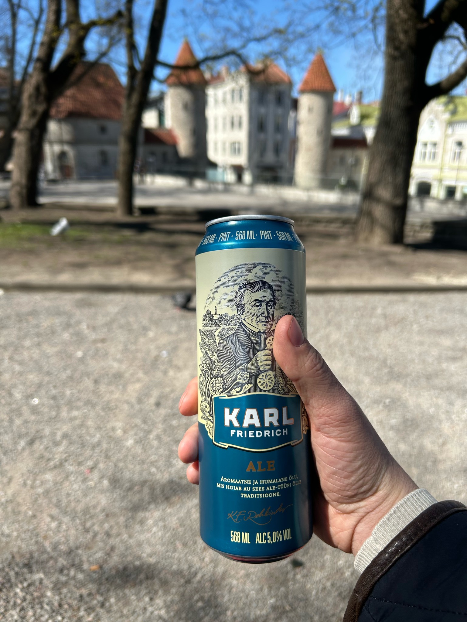 Karl Friedrich Ale, Estonia