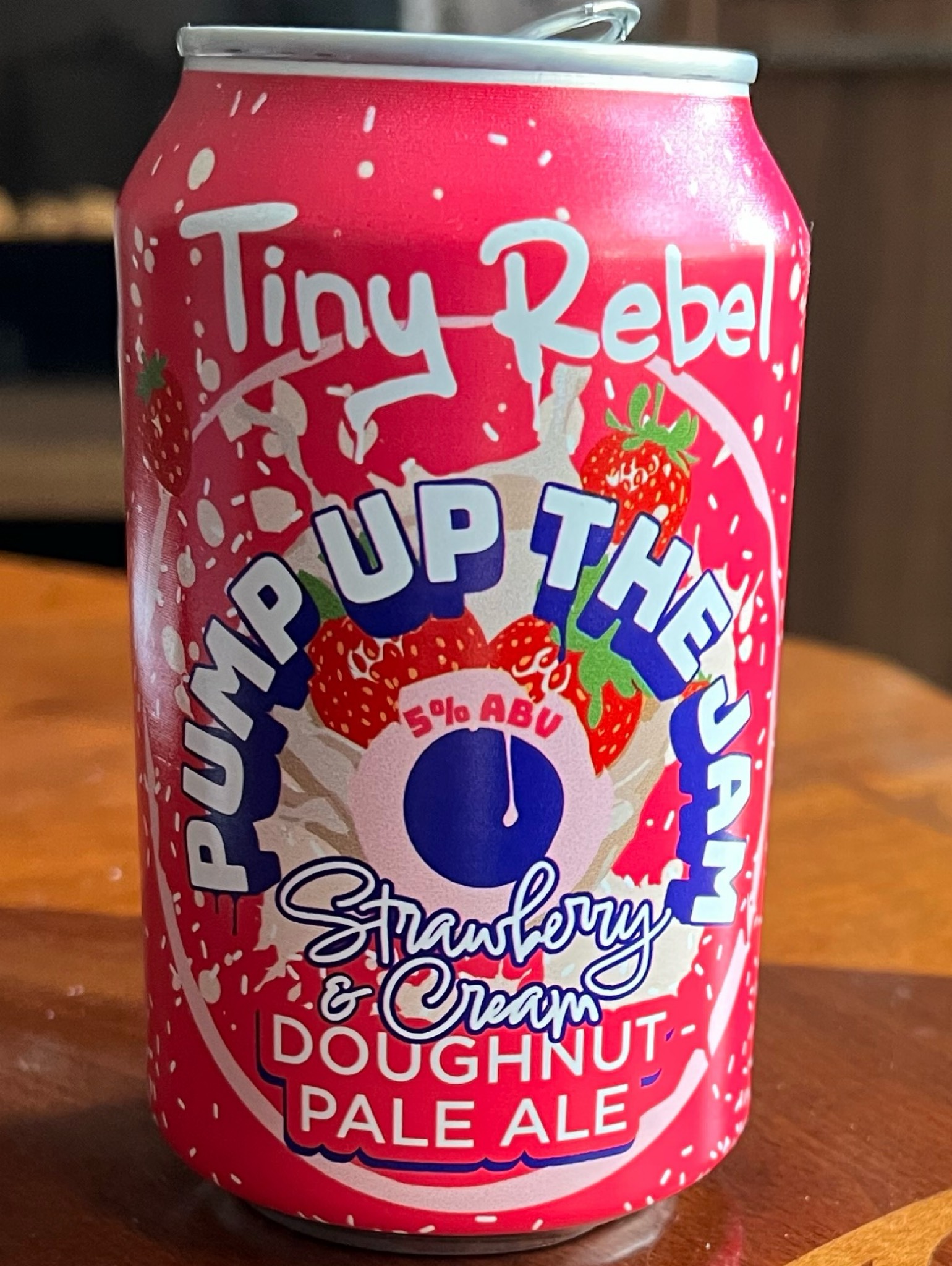 Pump Up The Jam - Strawberry & Cream Doughnut Pale Ale, Wales