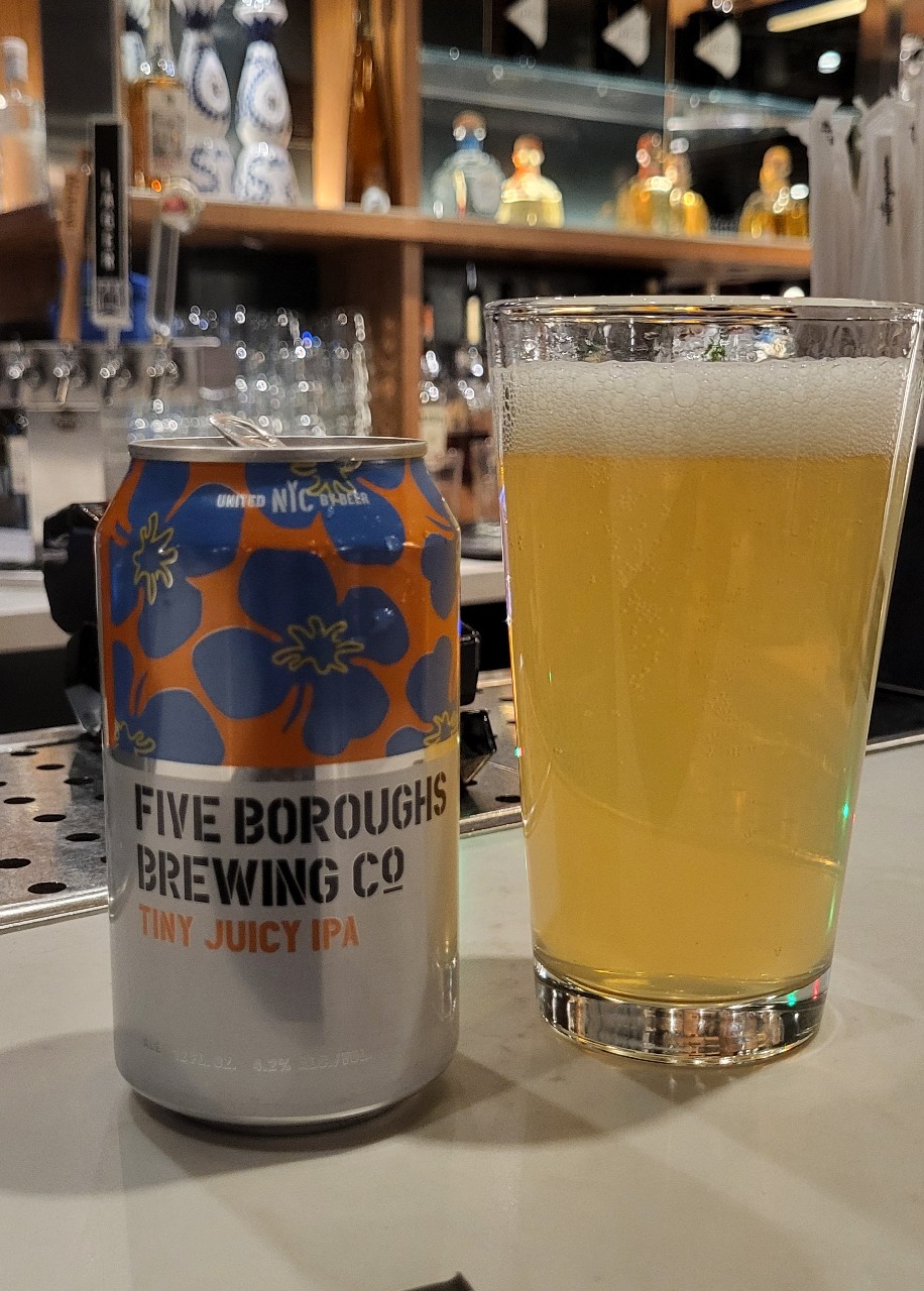 Five boroughs brewing co - tiny juicy ipa, Five Boroughs Brewing Co.