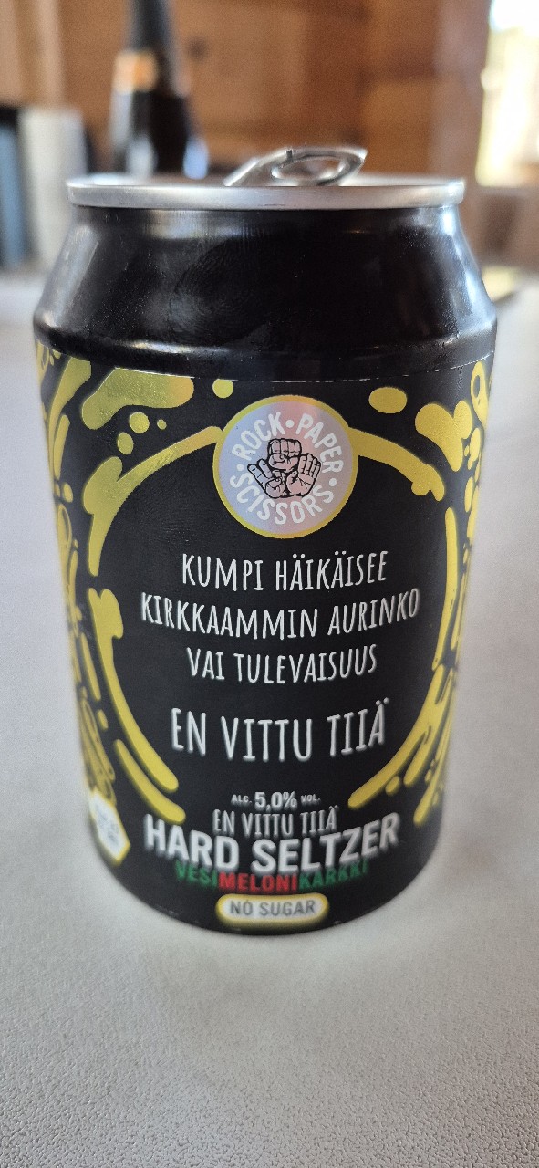 En Vittu Tiiä Hard Seltzer Vesimelonikarkki, Finland