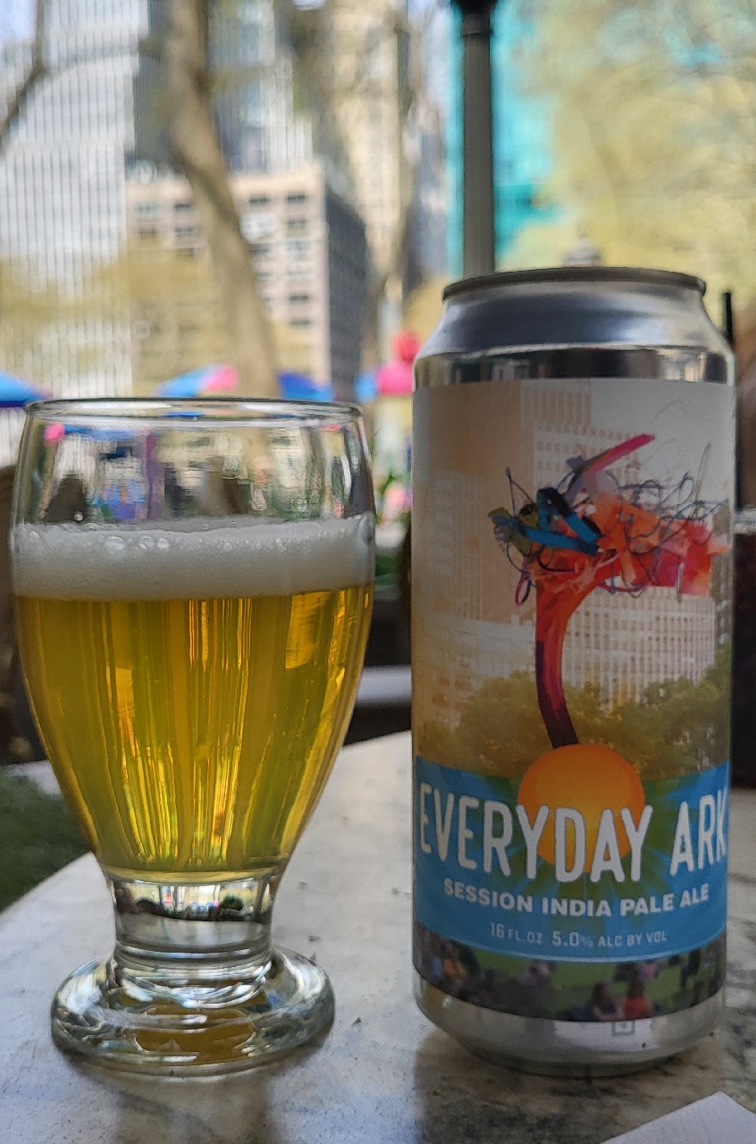 Everyday Ark Session IPA, Brooklyn Brew Shop