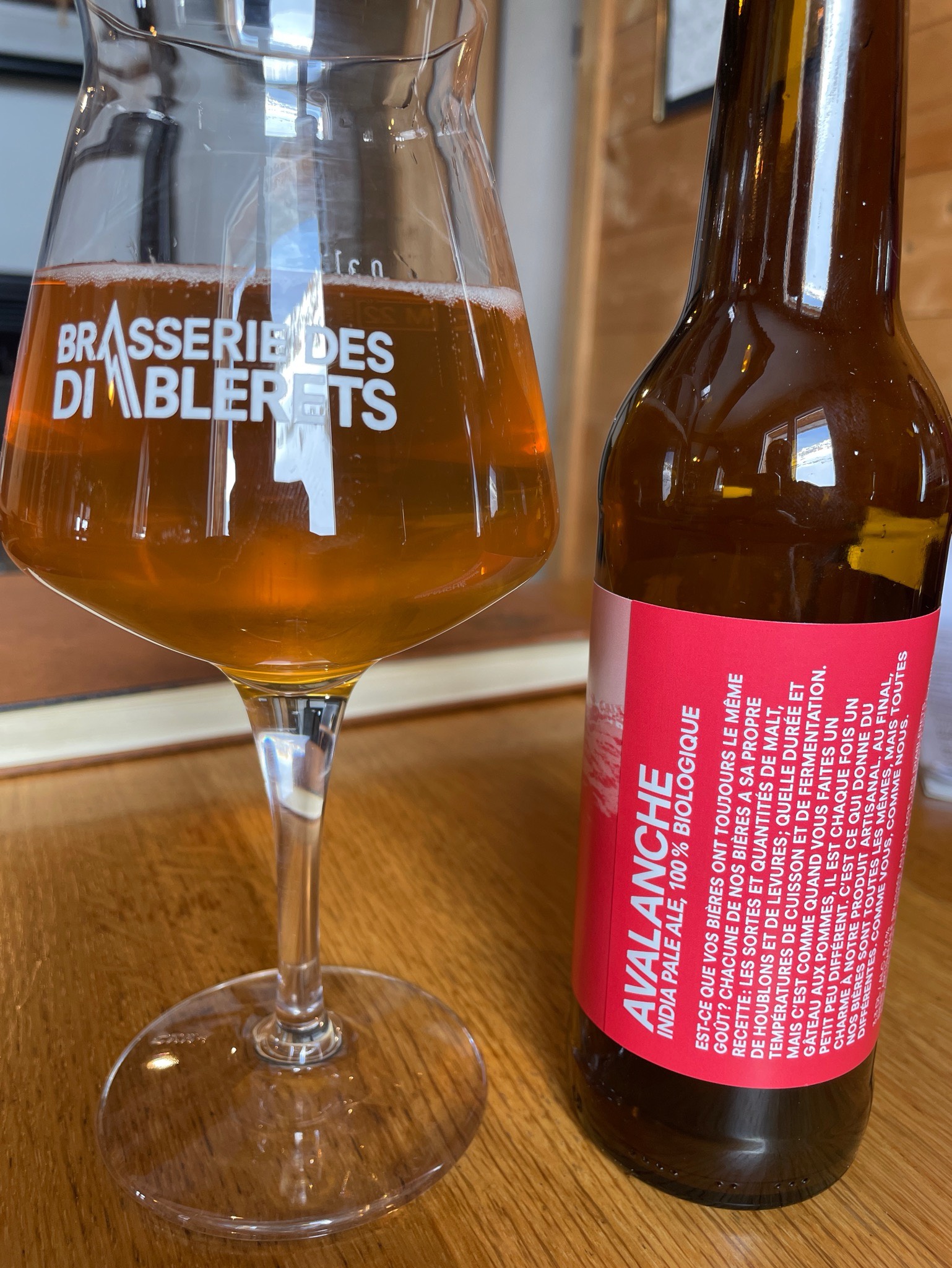 Avalanche, Brasserie des Diablerets