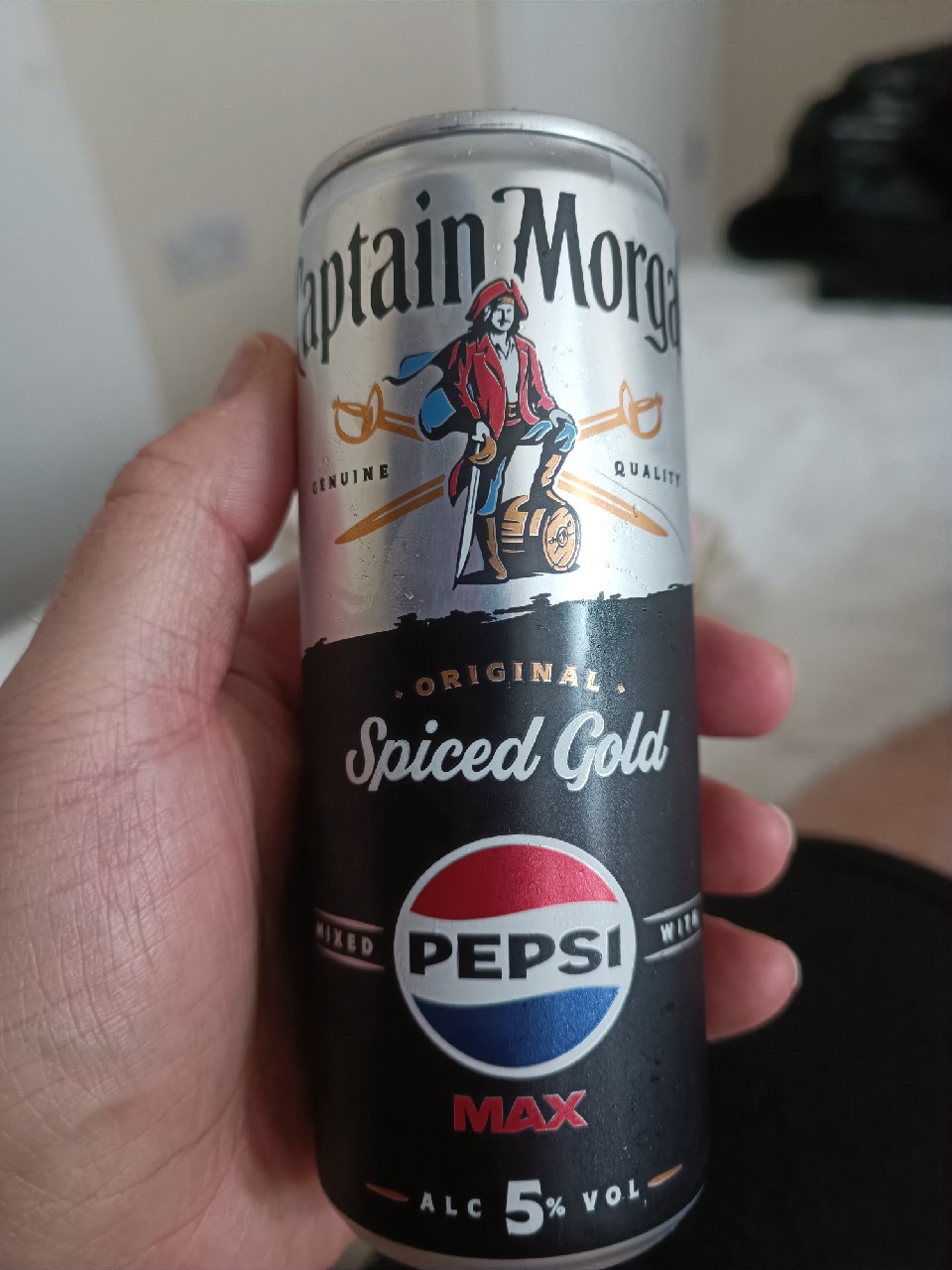 Captain Morgan Original Spiced Gold and Pepsi Max Premix, Diageo Americas