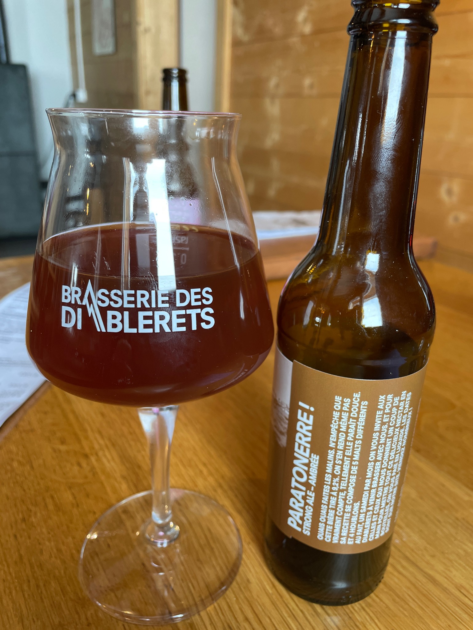 Paratonerre, Brasserie des Diablerets