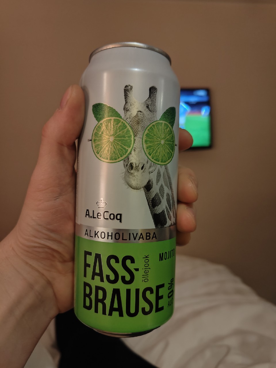 A. Le Coq Fassbrause 0,0 % Mojito, Finland
