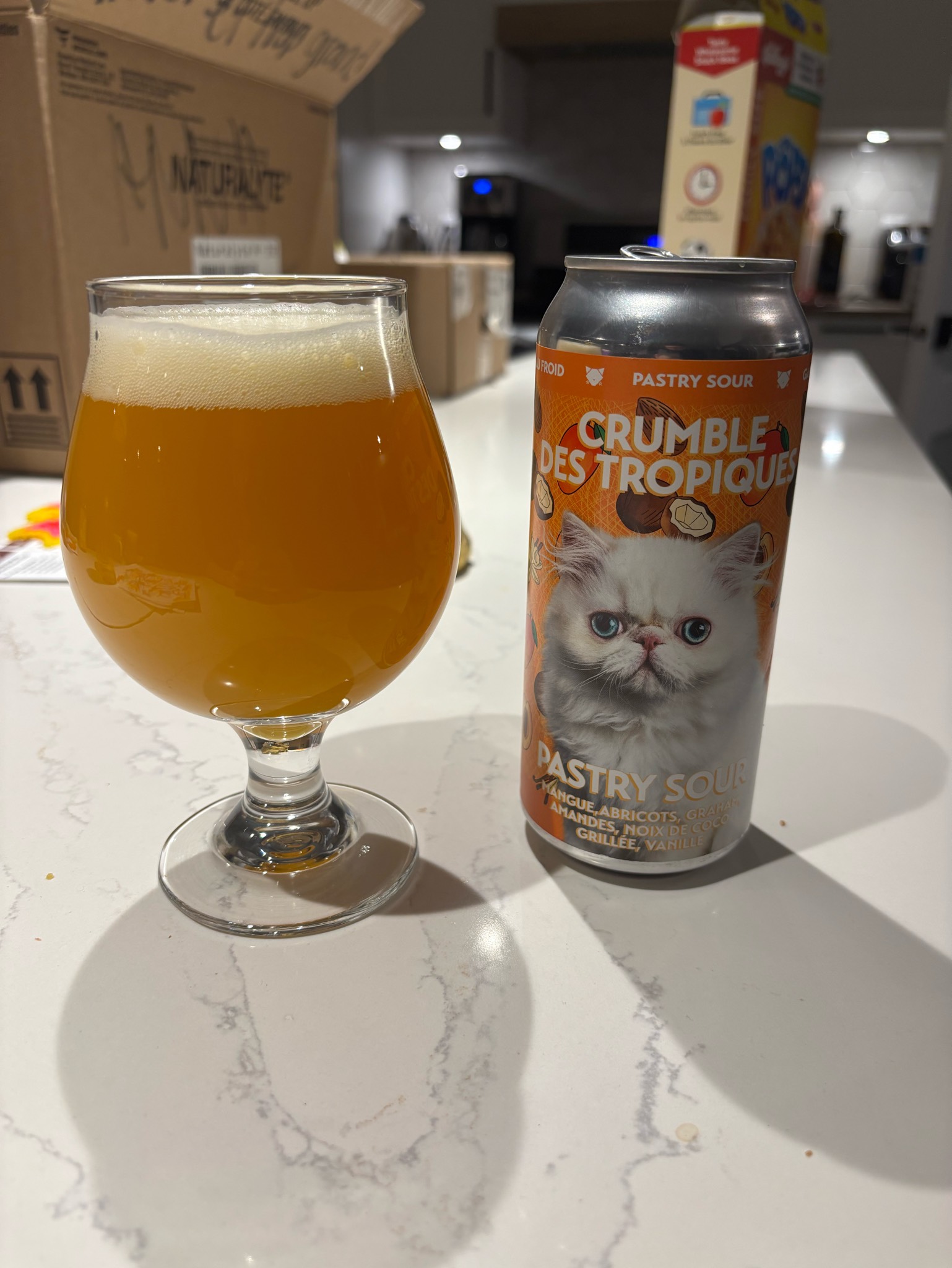 crumble des tropiques, Canada