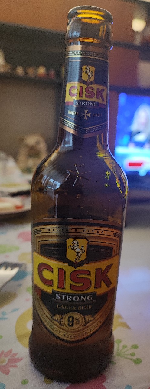 Cisk XS Extra Strong Lager Beer, Malta