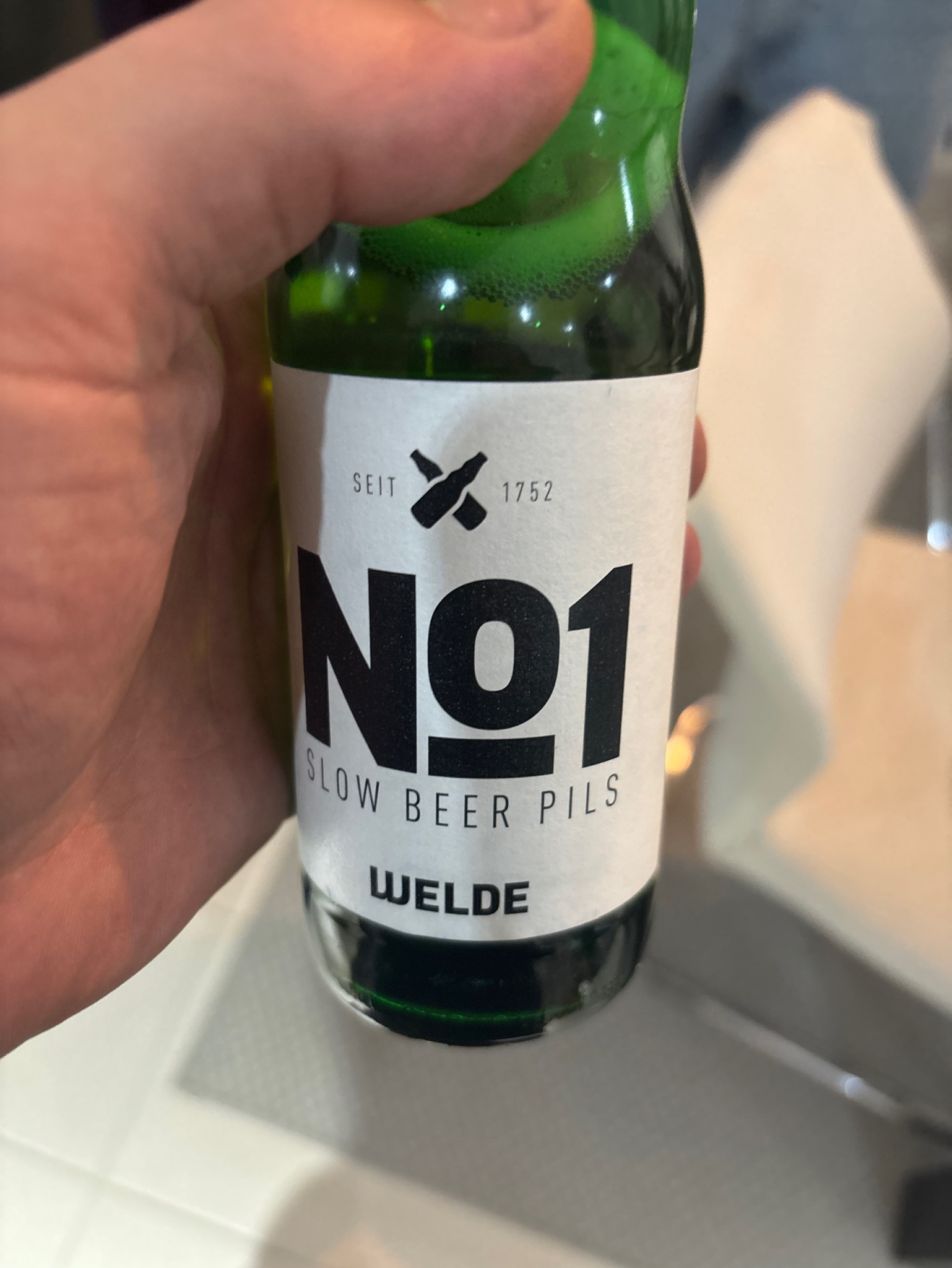 Welde No1 Slow Beer Pils alkoholfrei, Germany