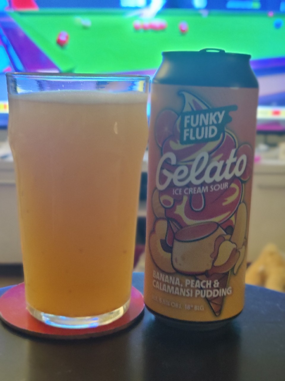 Gelato: Banana, Peach & Calamansi Pudding, Poland