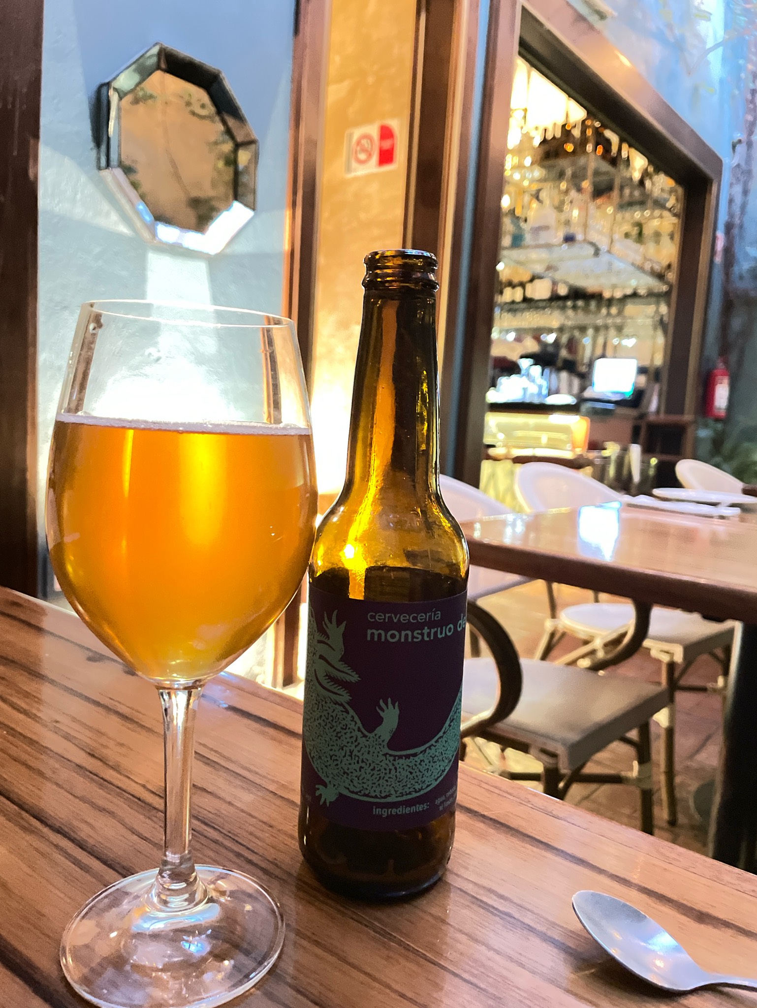 Blanca de Maguey, Cerveceria Monstruo de Agua