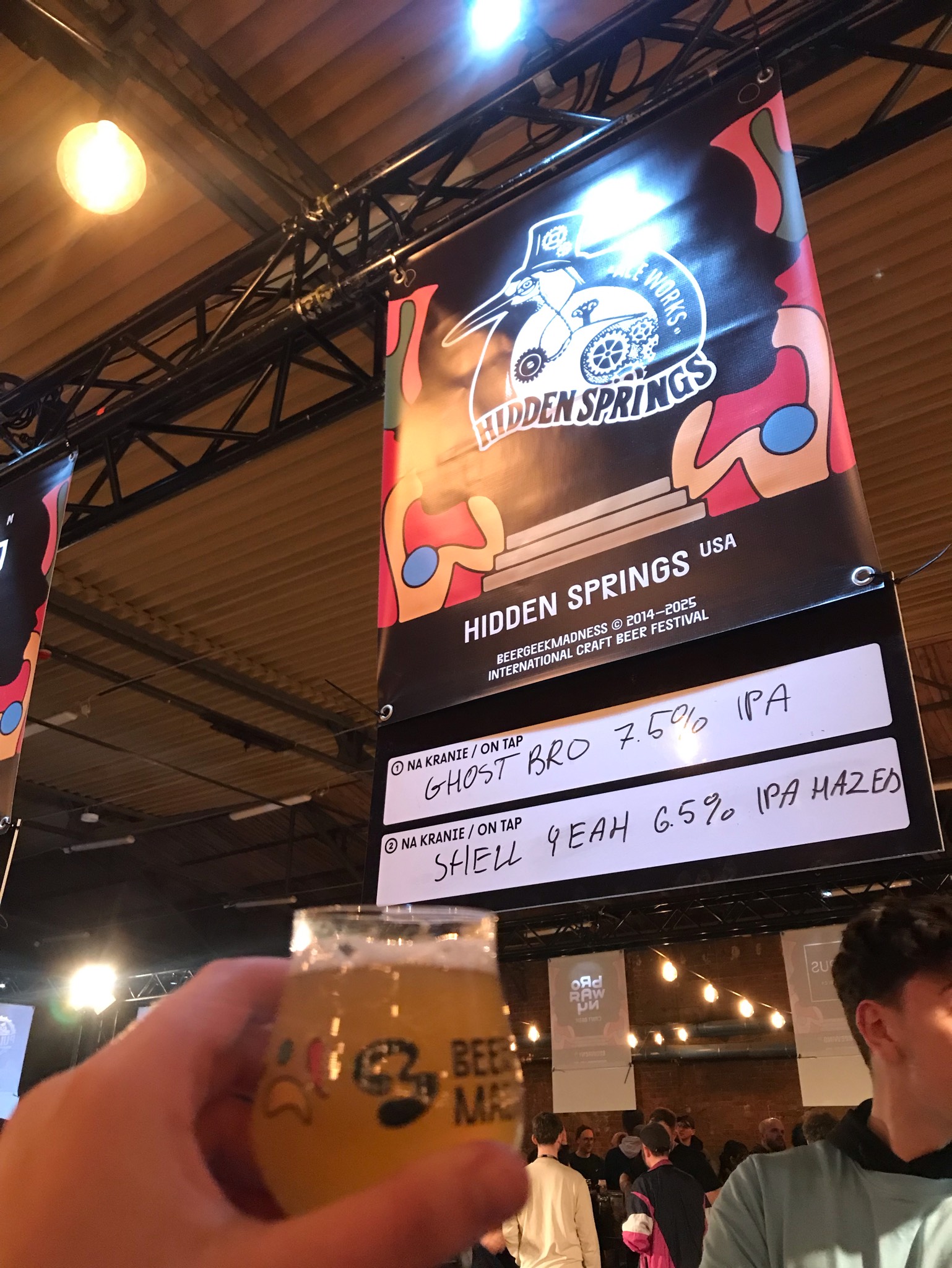Shell yeah!, Hidden Springs Ale Works