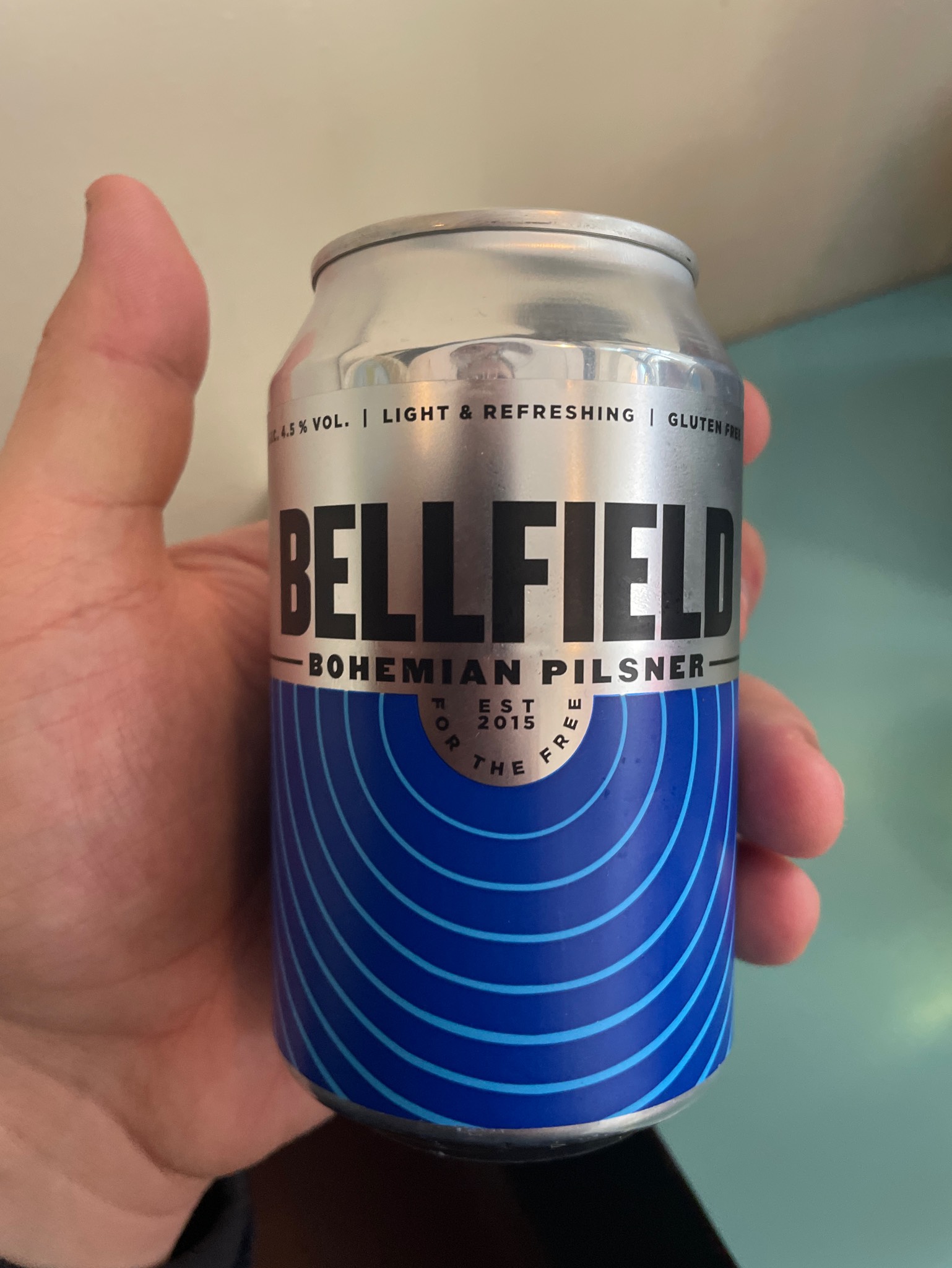Bellfield Bohemian Pilsner, Bellfield Brewery