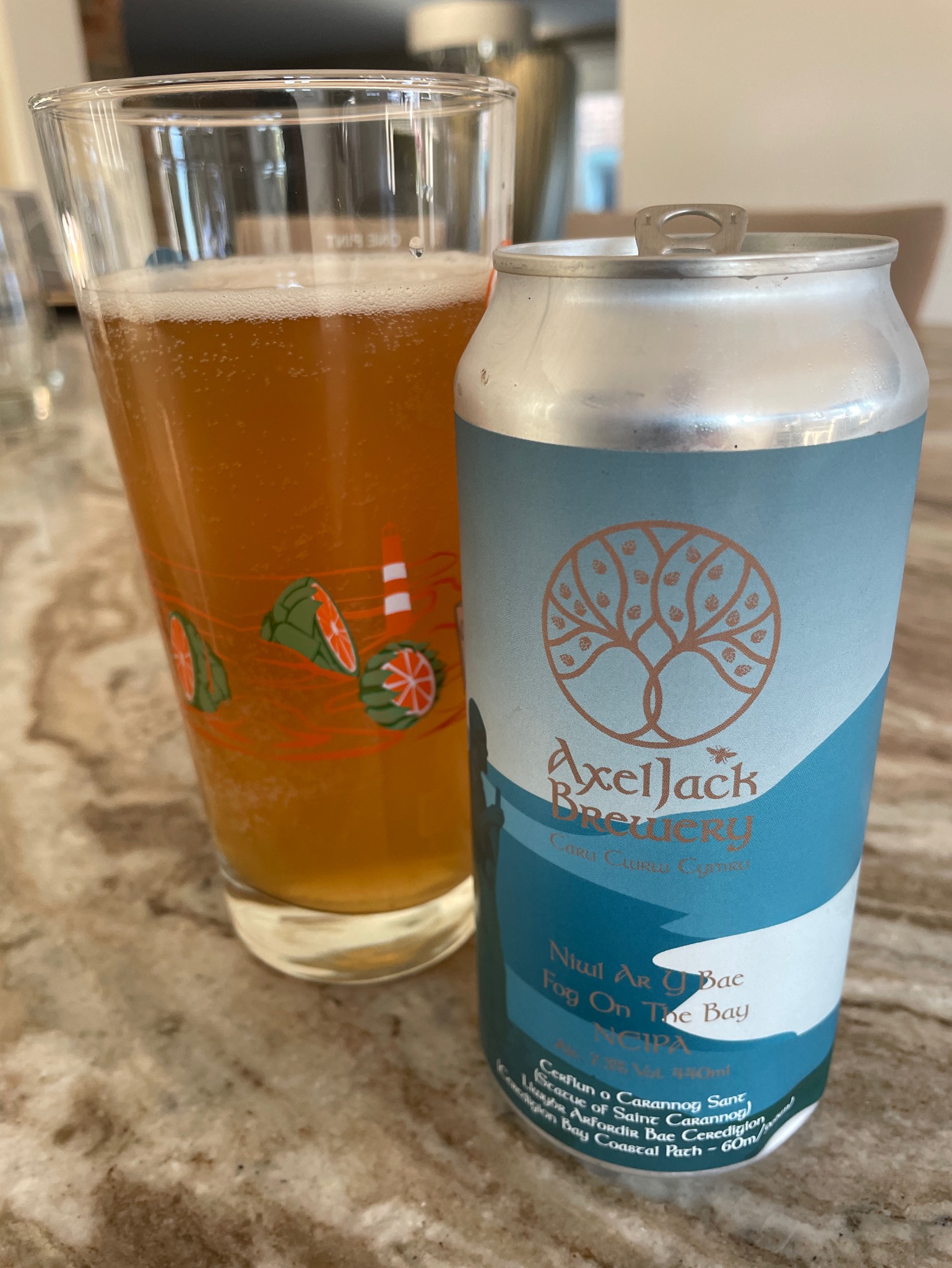 Fog On The Bay, AxelJack Brewery