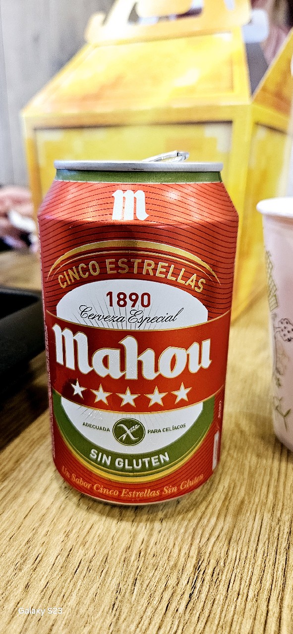 Mahou Cinco Estrellas Sin Gluten, Spain