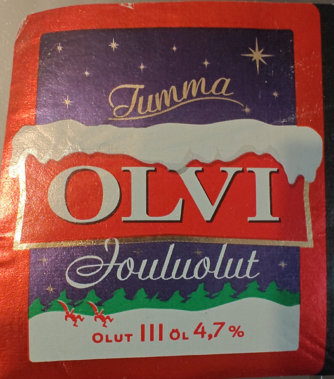 Olvi Jouluolut Tumma, Finland