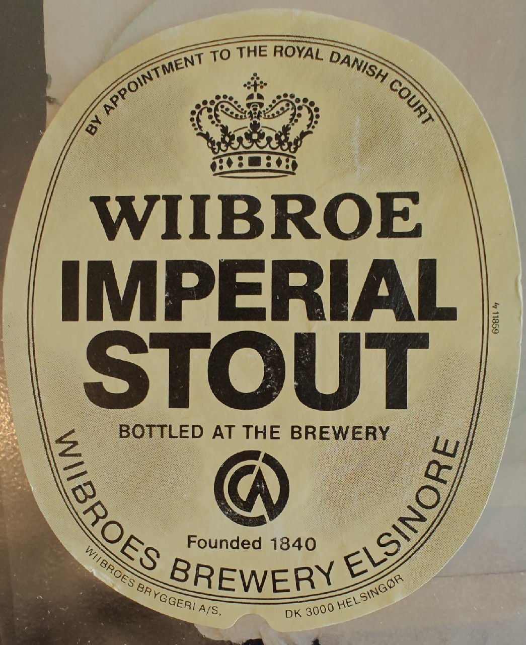 Wiibroe Porter Imperial Stout, Denmark