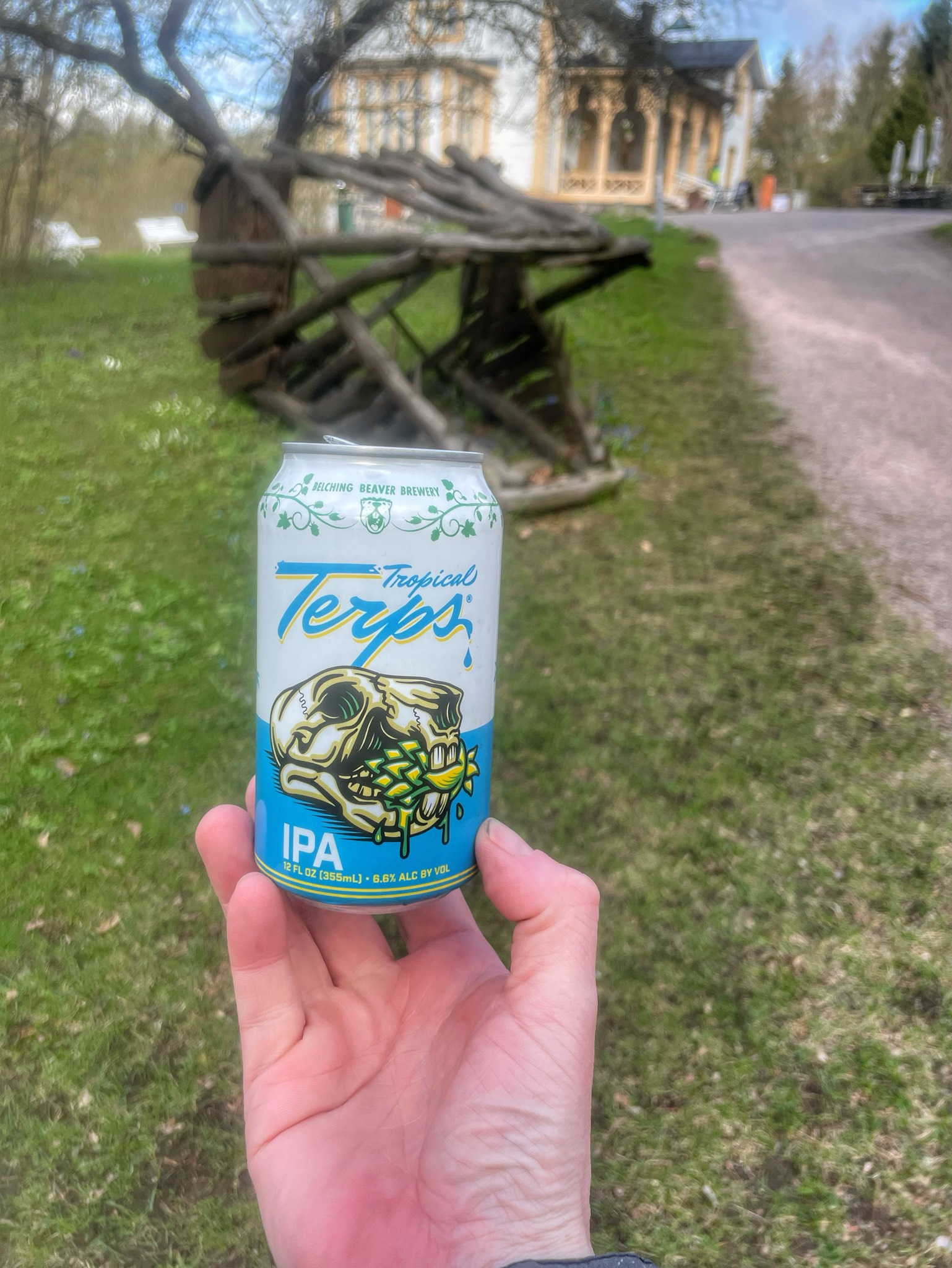 Tropical terps, Belching Beaver Brewery