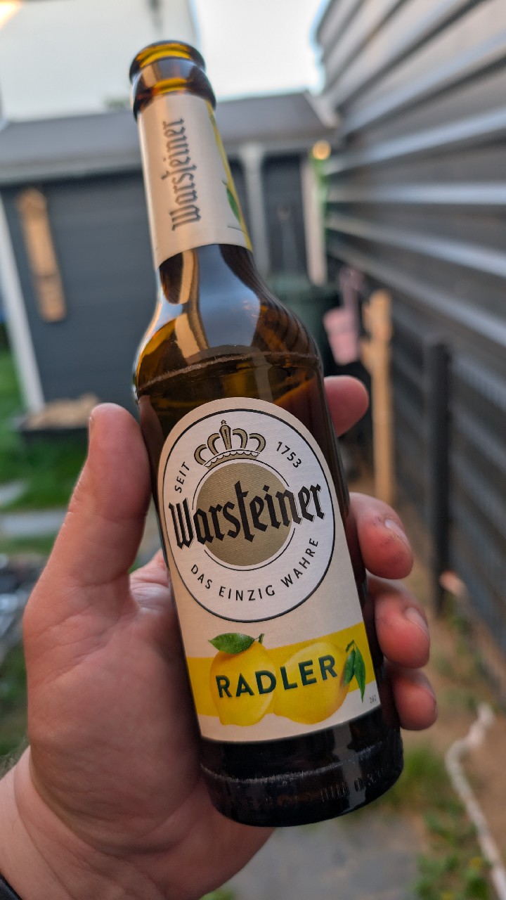 Warsteiner Radler 100 % Natürlich, Germany