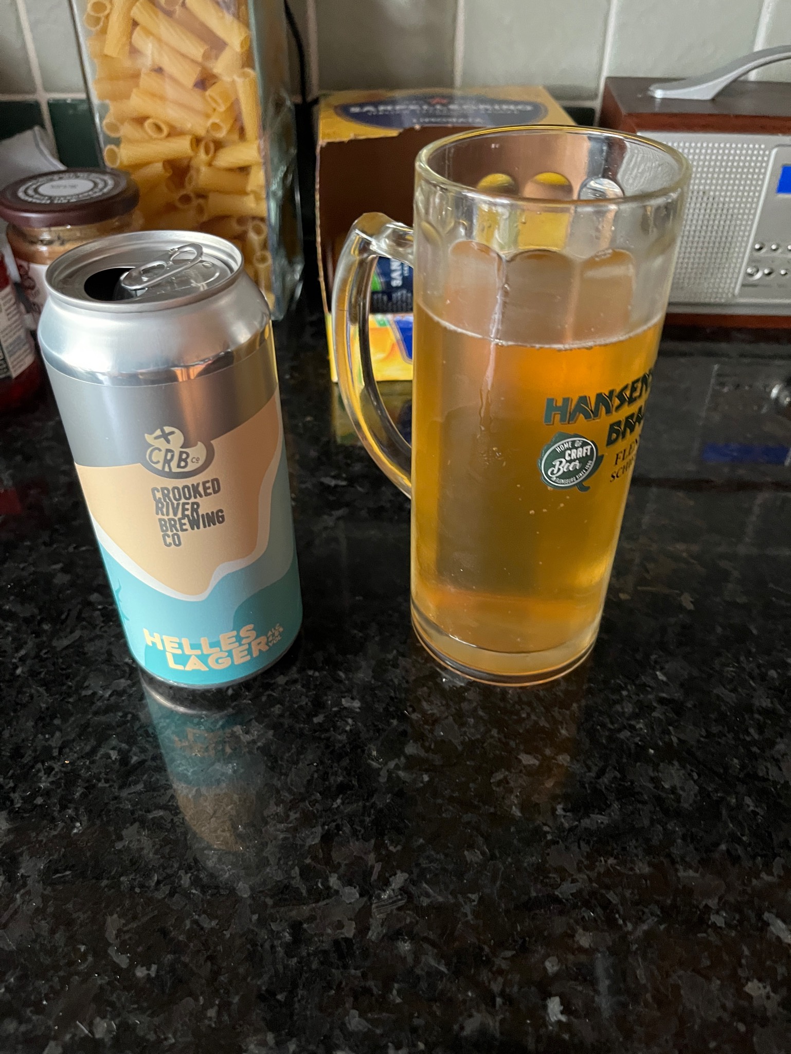 Helles Lager, Crooked River Brewing Co.
