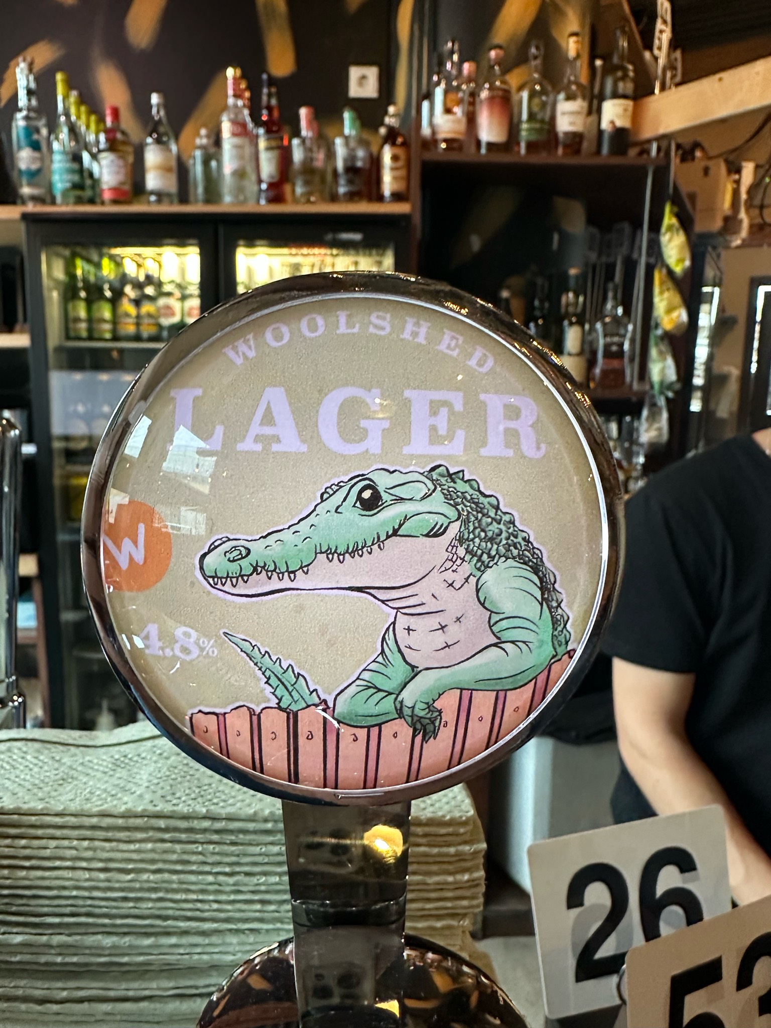 Woolshed Blond Lager, Woolshed Bar